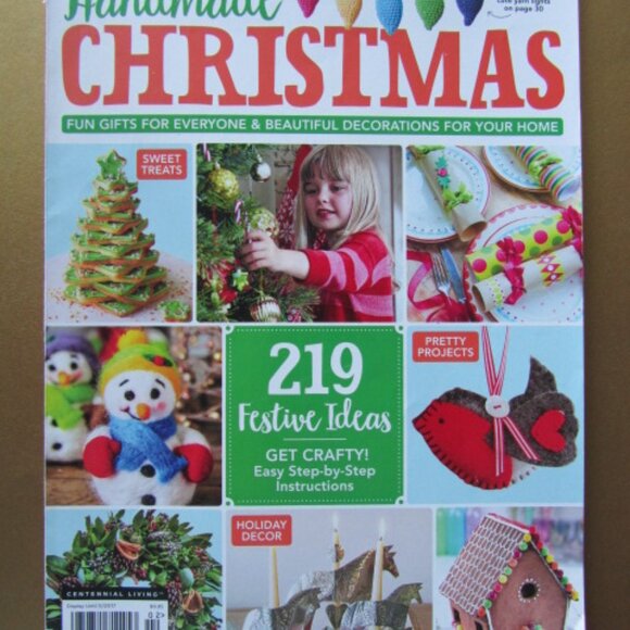 Handmade Christmas 219 Festive Ideas Get Crafty Step-by-Step Instructions - Picture 1 of 13